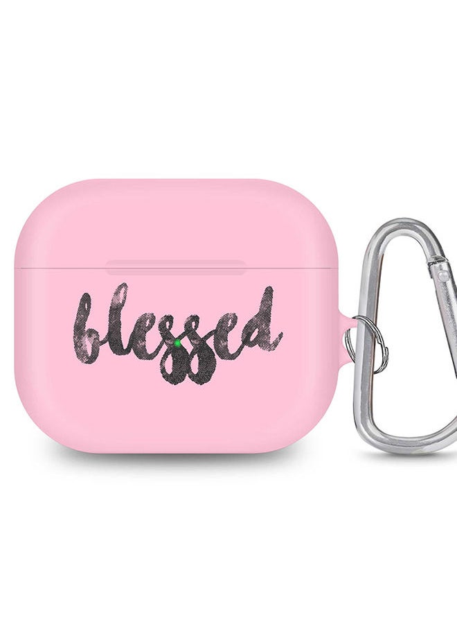 Stylizedd - StylePods Case for Airpods 3rd Gen Case With Anti-Lost Keychain - Blessed - Image 1