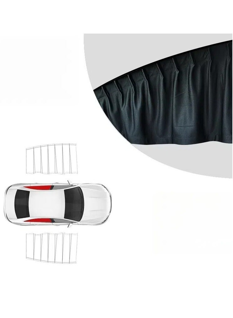 general Car SunShade for hind Side Window- Certified Car window sun shade for Baby- car chase Film Block Sun, Glare and 99.95% UV rays from Your Kids And Pets