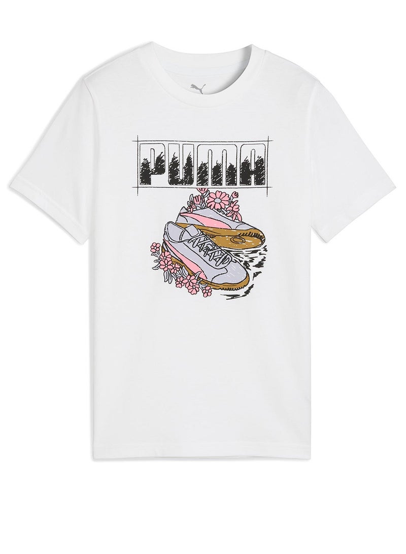 PUMA Graphic Sneaker Print T-Shirt - Image 4