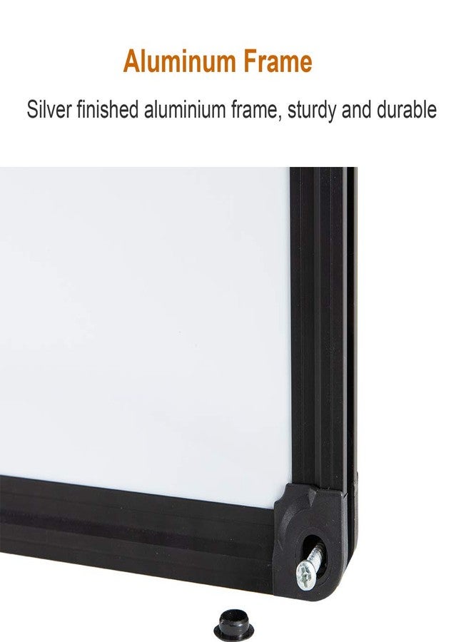DexBoard 36 x 24 Inch Cork & Dry Erase Combo Board - Magnetic Whiteboard & Bulletin Board Combination - Hanging or Wall-Mounted for Office, Classroom, Home - Black Aluminum Frame - Image 5