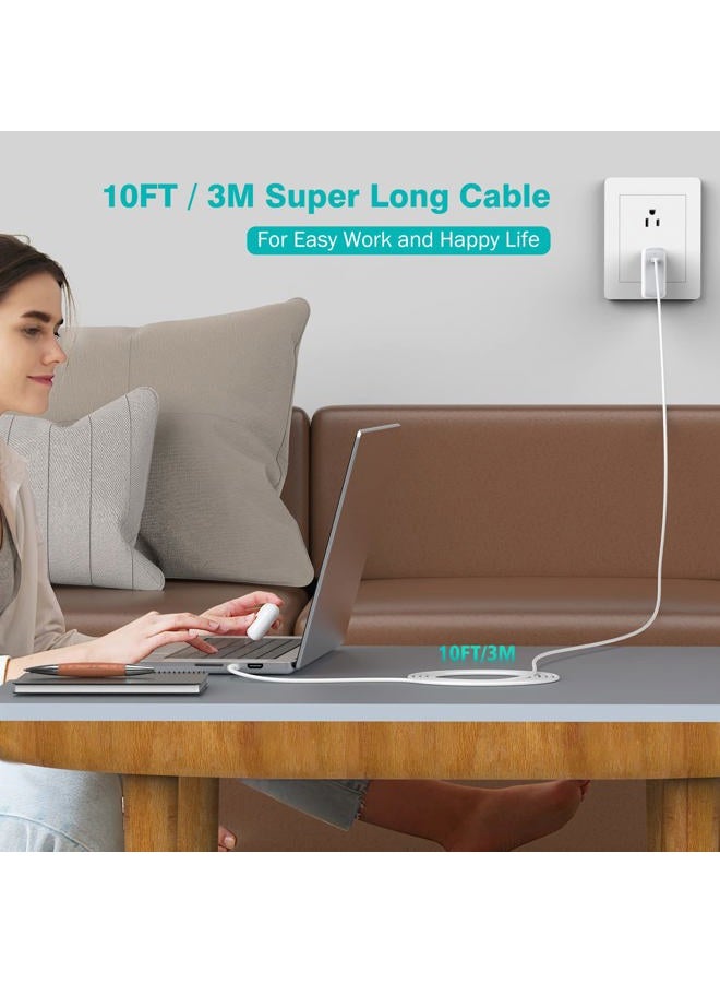 IFEART 10ft 100W/5A USB C to C Charging Cable, Cord Compatible with MacBook Pro 16, 14, 15, 13 inch, New Air 2020/2019/2018, USBC iPad Pro 12.9/11, Mini 6 2021, Air 4 2020, USB-IF Certified - Image 5