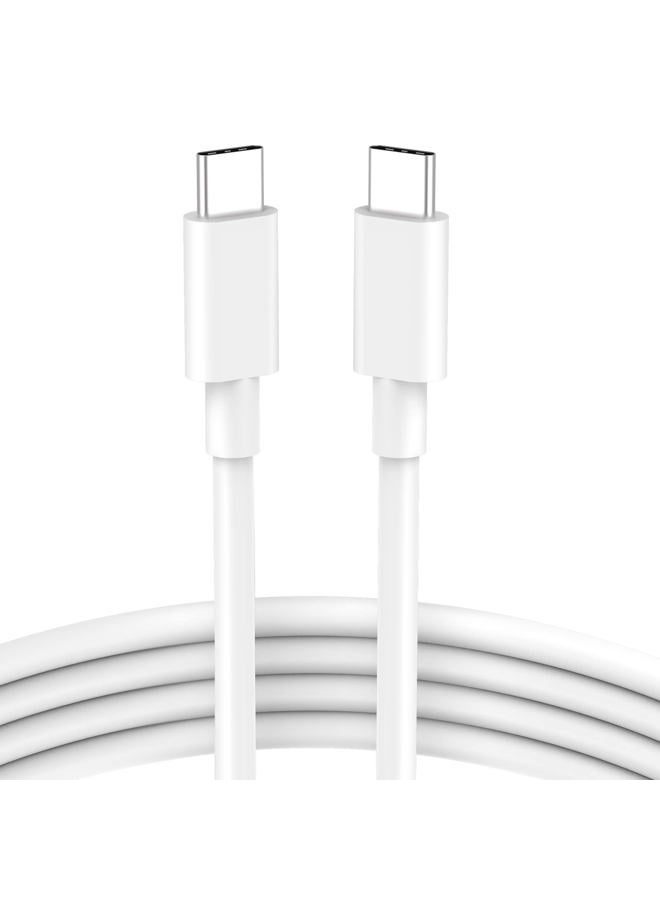 IFEART 10ft 100W/5A USB C to C Charging Cable, Cord Compatible with MacBook Pro 16, 14, 15, 13 inch, New Air 2020/2019/2018, USBC iPad Pro 12.9/11, Mini 6 2021, Air 4 2020, USB-IF Certified - Image 1