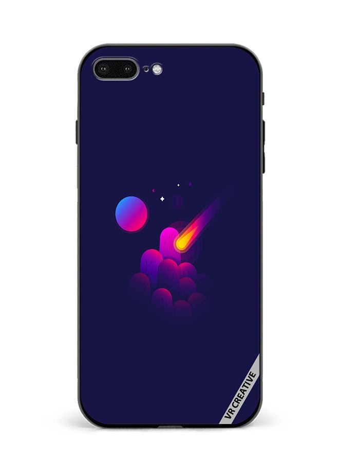 VR CREATIVE Protective Case Cover For Apple iPhone 7 Plus/8 Plus Space Minimalist Design Multicolour - Image 1