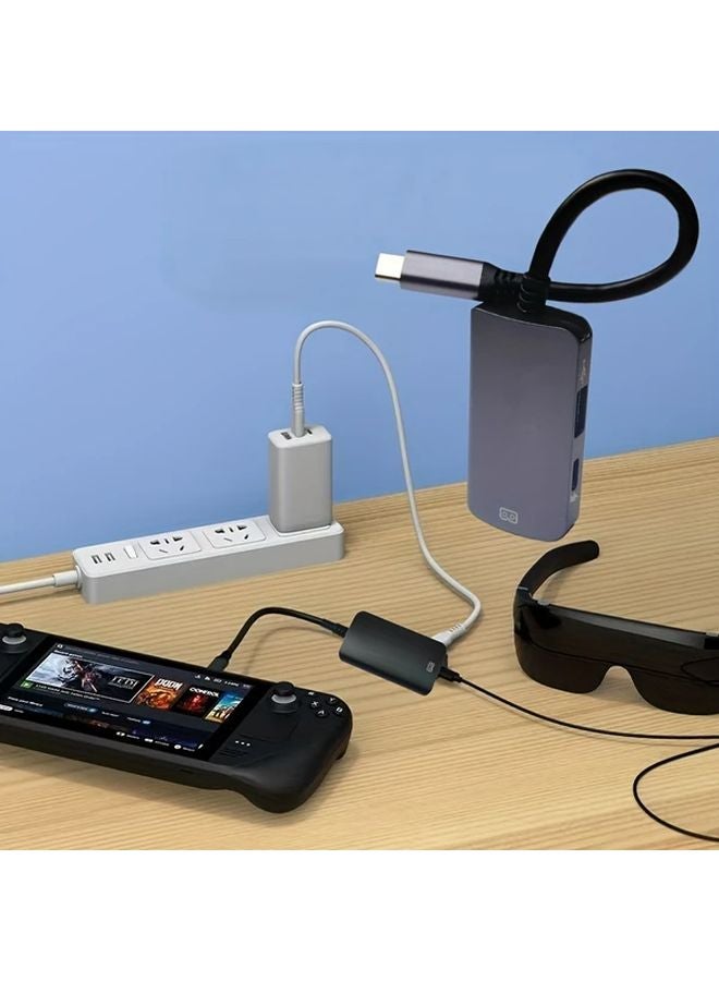 USB 3.0 نظارات الواقع المعزز كابل تحويل الطاقة محول شحن سريع PD 100W - Image 1