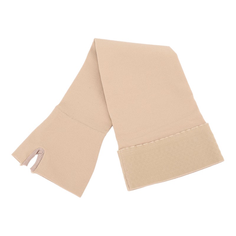 Compression Arm Sleeve 30‑40mmHg Graduated Compression Full Arm Support Breathable Arm Band with Thumb and Palm Support for Lymphedema Swelling Relief L - Image 2