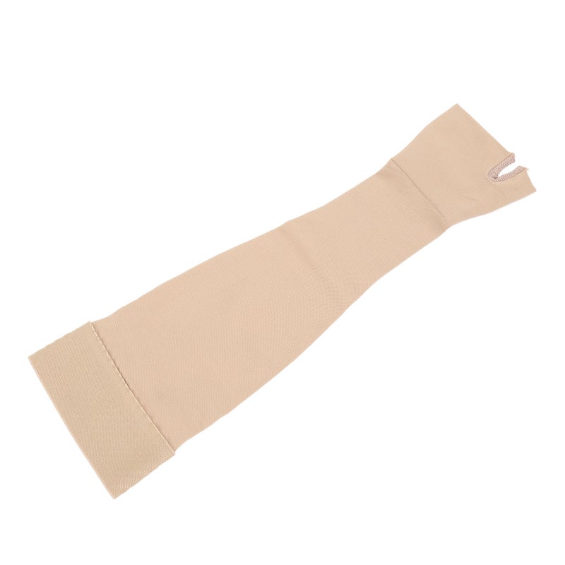 Compression Arm Sleeve 30‑40mmHg Graduated Compression Full Arm Support Breathable Arm Band with Thumb and Palm Support for Lymphedema Swelling Relief L - Image 4