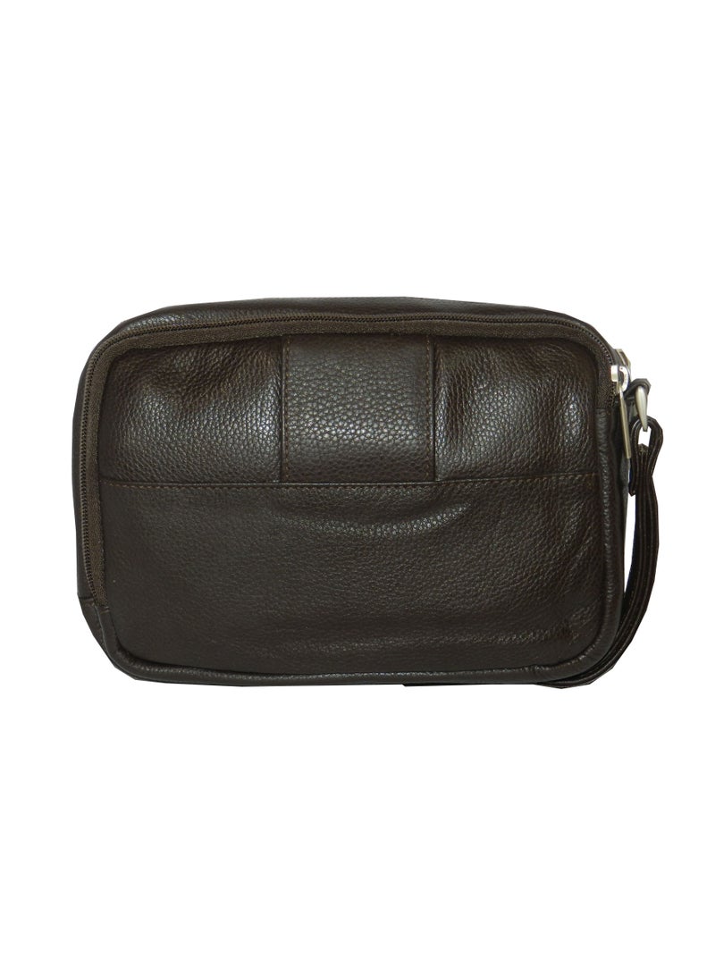 LAVERI LEATHER Laveri Genuine Leather Designer Hand Pouch For Travel  - Image 4