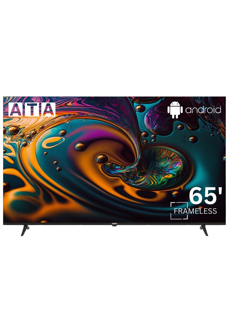 ATA ATA 65 Inch 4K Ultra HD Smart TV - 65ATAU0G  - Image 1
