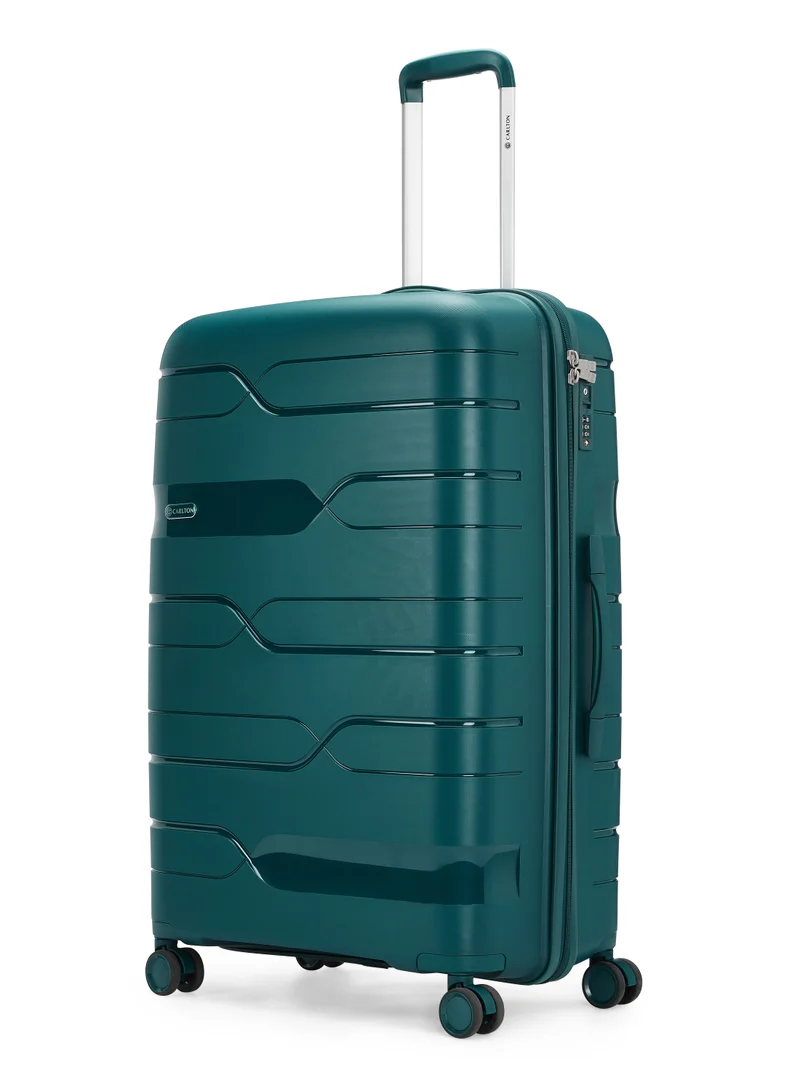 Carlton 8 WHEELS CARLTON BEDFORD POSEIDON HARDSIDE MEDIUM TROLLEY BAG - CA BEDFOB65PSD
