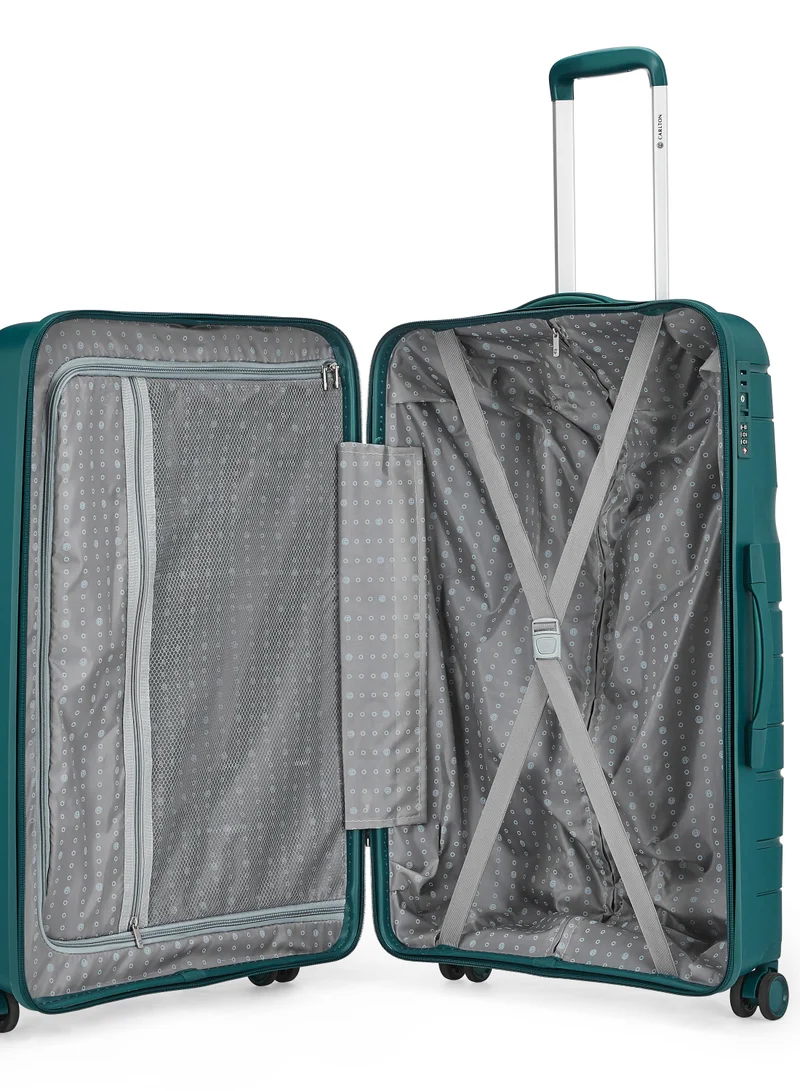 Carlton 8 WHEELS CARLTON BEDFORD POSEIDON HARDSIDE MEDIUM TROLLEY BAG - CA BEDFOB65PSD