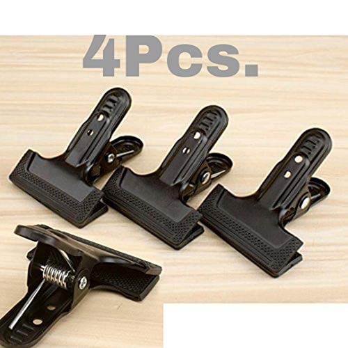 VTS® 4 Pcs. Combo Photo VideoStudio Backdrop Support Metal Body Multipurpose Spring Clamp Clip for Background Muslin, Canvas, Paper, Cloth Screen, Photography, Backdrops Backgrounds Woodworking Holder (BACKDROP METAL CLIP COMBO) - Image 4