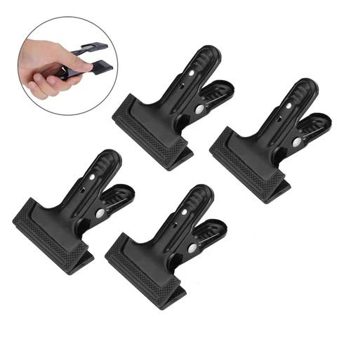 VTS® 4 Pcs. Combo Photo VideoStudio Backdrop Support Metal Body Multipurpose Spring Clamp Clip for Background Muslin, Canvas, Paper, Cloth Screen, Photography, Backdrops Backgrounds Woodworking Holder (BACKDROP METAL CLIP COMBO) - Image 3