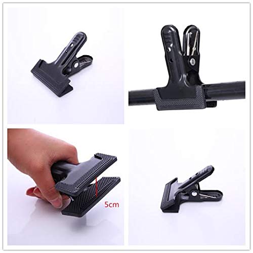 VTS® 4 Pcs. Combo Photo VideoStudio Backdrop Support Metal Body Multipurpose Spring Clamp Clip for Background Muslin, Canvas, Paper, Cloth Screen, Photography, Backdrops Backgrounds Woodworking Holder (BACKDROP METAL CLIP COMBO) - Image 5