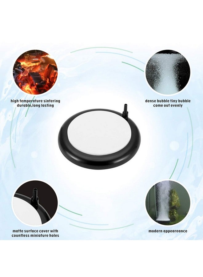 hygger Aquarium Air Stone, Bubble Stone Fish Tank Oxygen Ultra Silent Deep Dissolving Oxygen Diffuser Kit for Aquarium Fish Tank and Hydroponic - Image 2