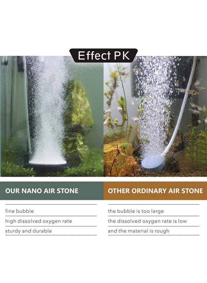 hygger Aquarium Air Stone, Bubble Stone Fish Tank Oxygen Ultra Silent Deep Dissolving Oxygen Diffuser Kit for Aquarium Fish Tank and Hydroponic - Image 5