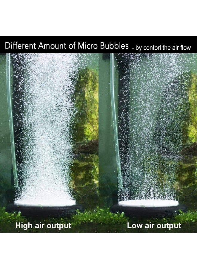 hygger Aquarium Air Stone, Bubble Stone Fish Tank Oxygen Ultra Silent Deep Dissolving Oxygen Diffuser Kit for Aquarium Fish Tank and Hydroponic - Image 4