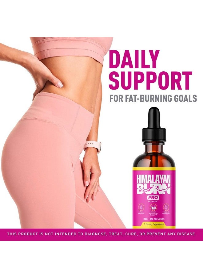 LIVORKA (2 Pack) Himalayan Burn Pro Drops - HimalayanBurn Pro Advanced Formula Liquid Supplement, Himalayan Burn Pink Salt Health & Wellness, Himalayanburn Pro Daily Wellness Support, 2 Bottles for 2 Months - Image 3