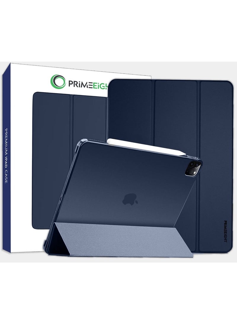 PRIMEEIGHT iPad Case Pro 11 inch (2024/2025) Shockproof Curved Edges apple case Anti Scratch protective case Blue - Image 1