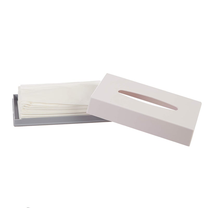 MDN Facial Tissue Dispenser and Holder for Bathroom Vanity Countertops Bedroom Dressers Night Stands Desks Tables with 50 Tissue - Image 2