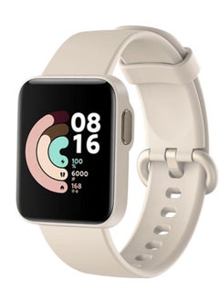 Generic Band For Mi Watch Lite Strap Replacement Sport Silicone Bracelet Correa For XiaoMi Mi Watch Smart Watch Belt Wrist Strap_Beige 