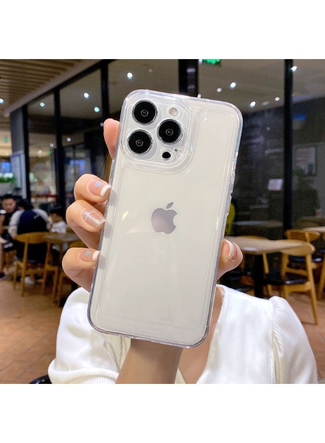 NIBEMINENT Protective TPU Case Cover For iPhone 16 Pro, Transparent - Image 2