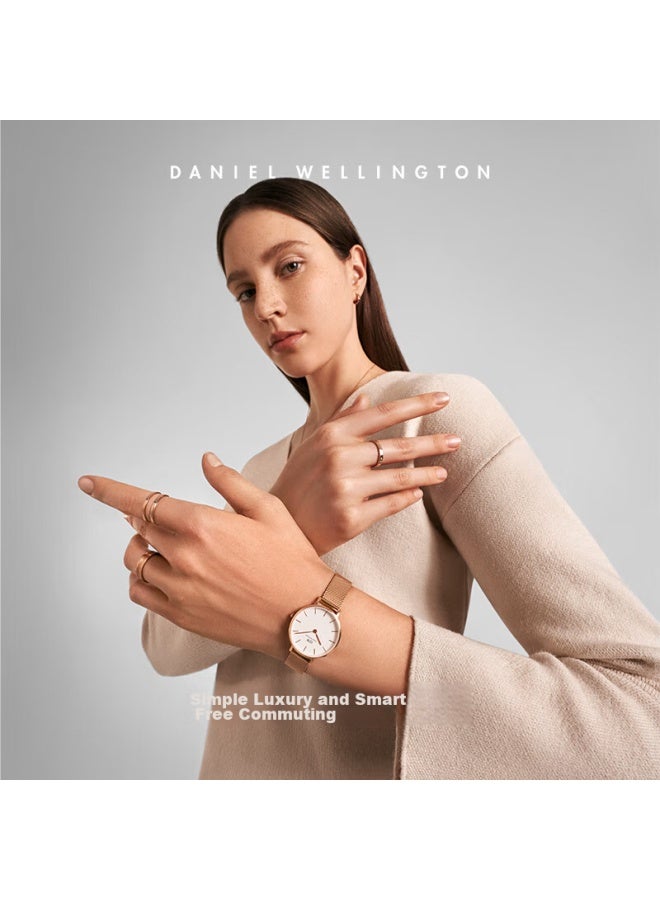 Daniel Wellington Dw Watch For Women, Simple European And American Style Steel Strap Quartz Ladies Watch, Birthday Gift For Girlfriend, Dw00100219 - Image 2