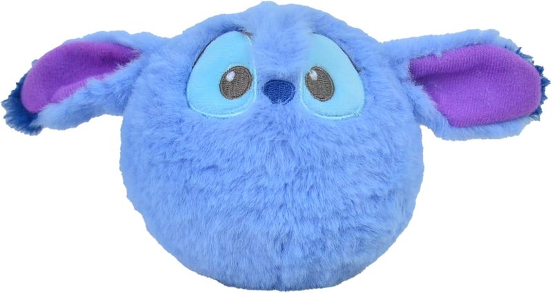 Disney Plush Stitch Furball Collection 4-Inches, Official Signature Plush Character from Lilo & Stitch, Soft Toys, Soft & Fluffy Cuddle Plushies for Kids & Adults, Gift, Fan Collection