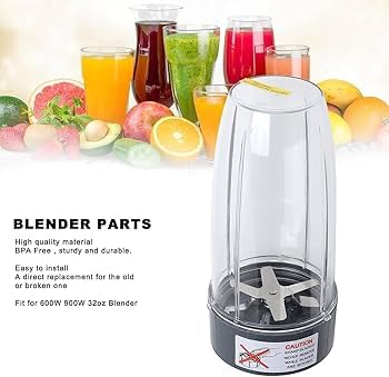 WONDER STAR وعاء عصارة بديل وندر ستار 950 مل | متوافق مع نوتري بوليت NB 101 600&900W، جودة OEM، مستورد (وعاء نوتري بوليت 950 مل) - Image 3