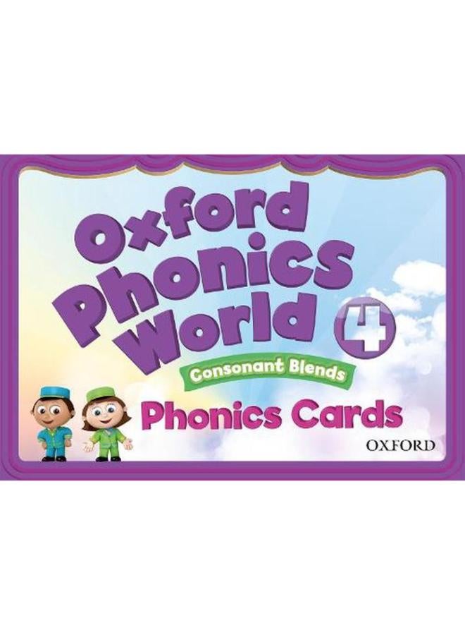Oxford Phonics World  Level 4  Phonics Cards - Cards  Ed   1
