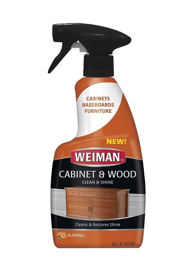 Weiman Wood Cleaner and Furniture Polish Spray - 16 Fluid Ounce - Image 1