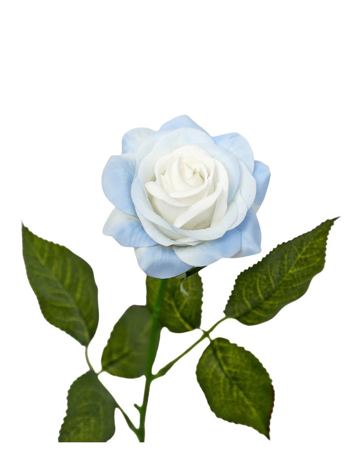 Artificial Rose, Real Touch Faux Flower with Moisturizing Texture, Decorative Silk Rose for Home Decor, High-quality Wedding Prop, Photography Prop, Luxury Artificial Floral Ornament - Image 2