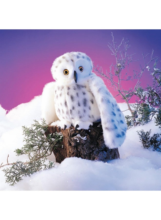 Folkmanis Snowy Owl Puppet - Image 2
