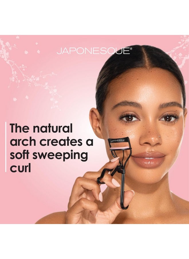 Japonesque - Professional Lash Curler For Natural & False Lashes On Most Eye Shapes Includes 1 Refill Pad Holds Curl Up To 8 Hours - Image 1