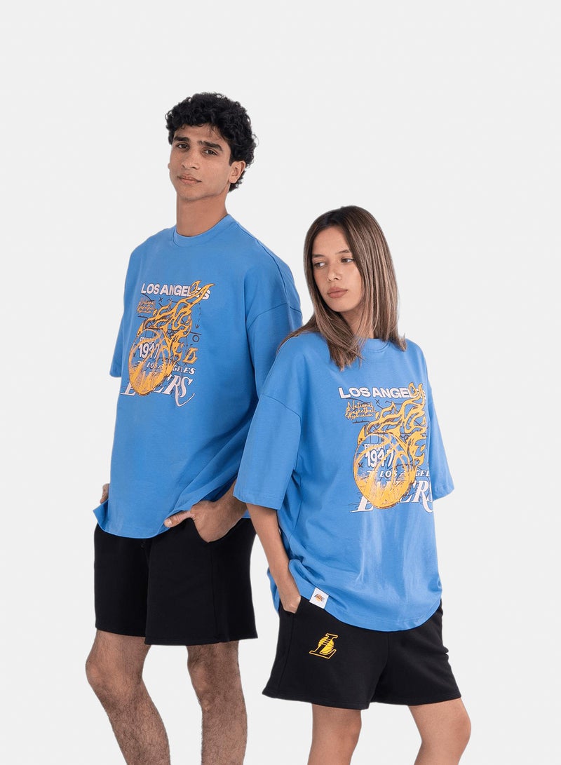 NBA Lakers Ariel Impact T-Shirt - Image 1
