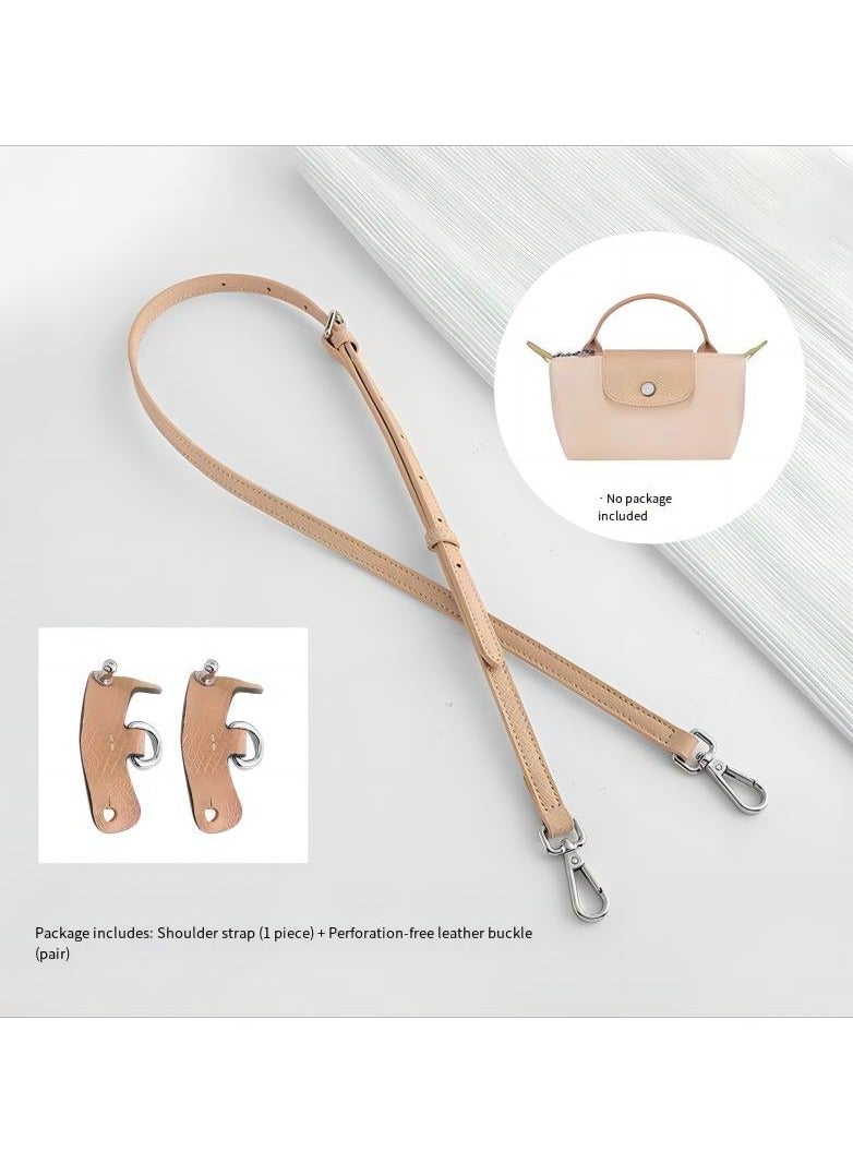 Genuine Leather Purse Straps - Adjustable Shoulder Strap for Longchamp Mini Bags