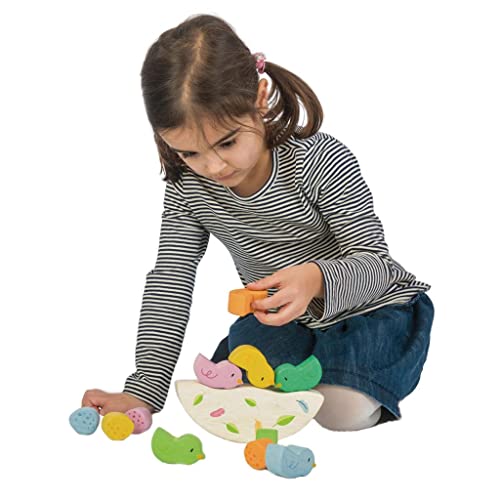 Tender Leaf Toys - Rocking Baby Birds - 12 Piece Balance Toy - STEM Toy - Early Learning to Develop Strategic Thinking and Fine Motor Skills - Wooden Toy Stacker & Balance Educational Game - Age 18m+ - Image 5