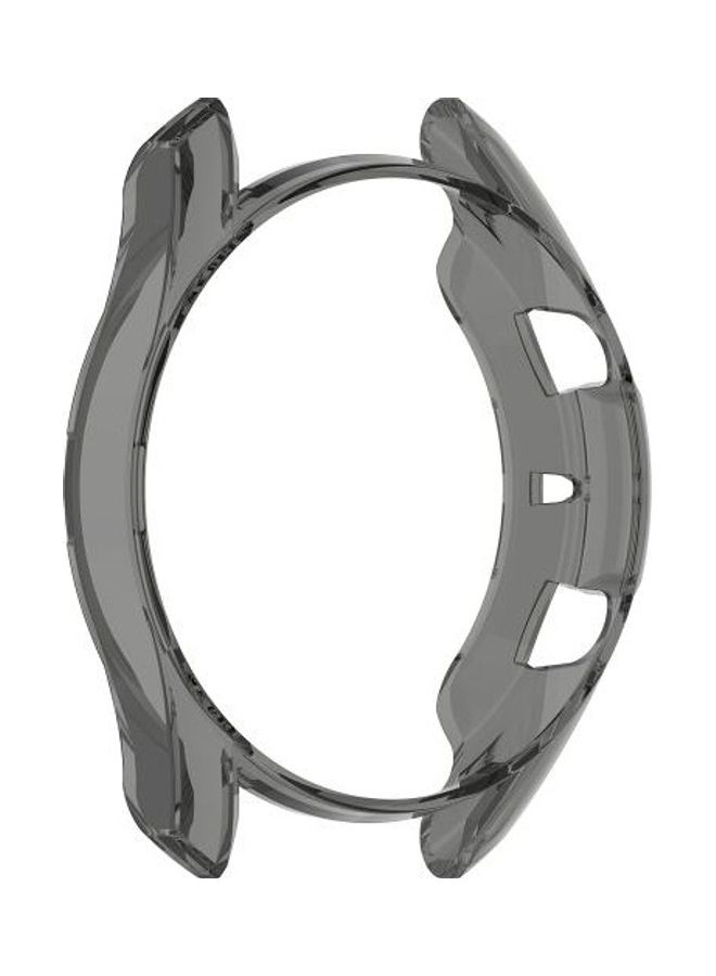 NIBEMINENT Transparent TPU Watch Protective Case For Samsung Galaxy 3 45mm Black - Image 1