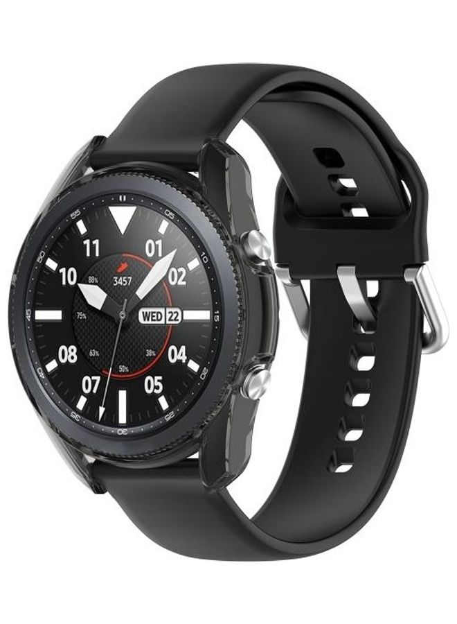 NIBEMINENT Transparent TPU Watch Protective Case For Samsung Galaxy 3 45mm Black - Image 4