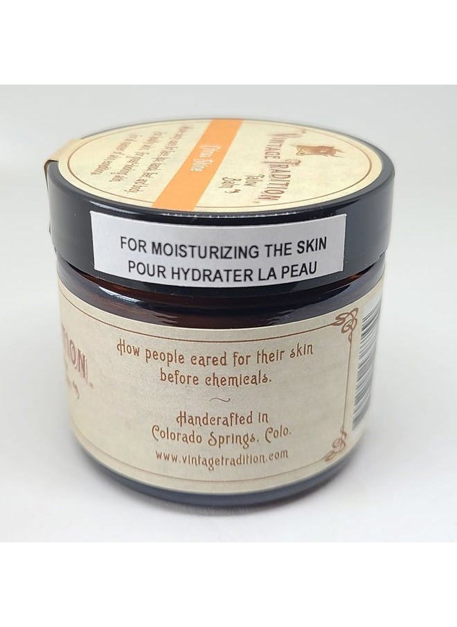 vintage tradition - Beef Tallow All Purpose Balm – Healing, Hydrating Citrus Oil Skin Care Salve Replaces Body Lotion, Hand Cream, More – Essential Oil, Olive Oil, and Grass-Fed Tallow, 2 fl. oz. - Image 1