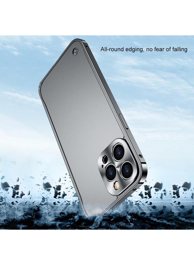 S-TOP Case For iPhone 12 Metal Frame Frosted PC Shockproof Phone Case - Image 5