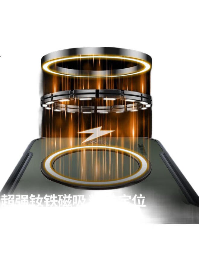 Xundd 360° Rotating Stand Magnetic Adsorption Protective Case For Xiaomi 15, Ultra-Thin Transparent High-End Protection Case With Lens Cover For Xiaomi 15, Men And Women - Image 3