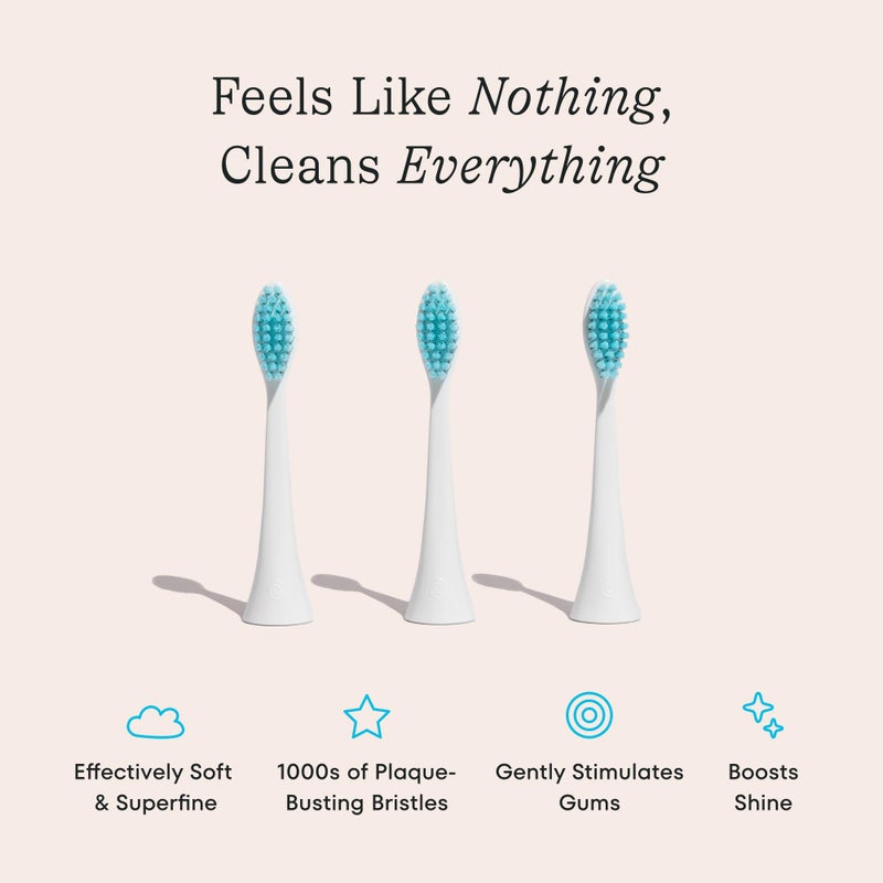 Cocolab Electric Brush Refills, Ultra-Sensitive & Soft, 3-Pack Replacement for Sonicare, Experience Superior Clean, Electric Toothbrush Brush Heads - Image 2