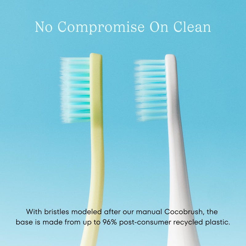 Cocolab Electric Brush Refills, Ultra-Sensitive & Soft, 3-Pack Replacement for Sonicare, Experience Superior Clean, Electric Toothbrush Brush Heads - Image 3