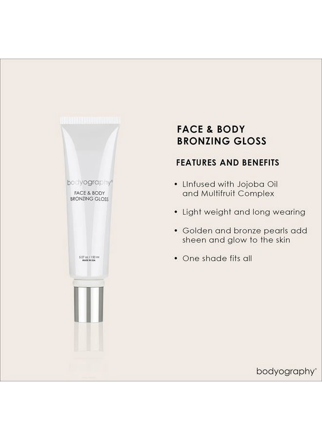 Bodyography Face and Body Bronzing Gloss by Bodyography for Women - 5.07 oz Bronzer - Image 5