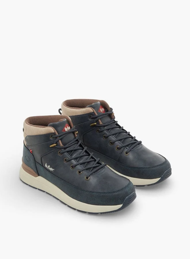 Lee Cooper Men Panelled Ankle Boots