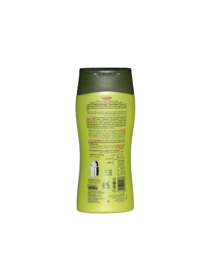Trichup Herbal Shampoo - Almond Protein 200 ml - Image 2