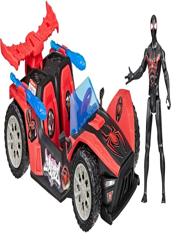 MARVEL - SPD 4IN VENOMVERSUS MILES STREET RACER - Image 2