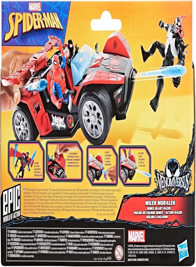 MARVEL - SPD 4IN VENOMVERSUS MILES STREET RACER - Image 5