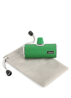 iWalk iWALK Small Portable Power Bank 4500mAh Power Bank, C-Type Leather-Green  - Image 4