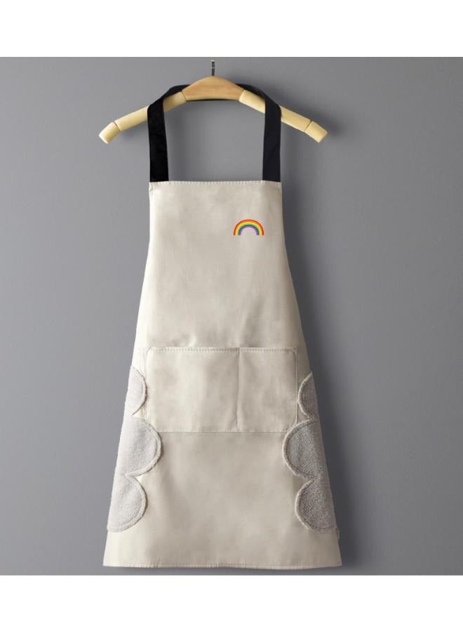 Household Cooking Apron Waterproof Apron Adult Bib Chef Baking Apron Kitchen Apron Housework 